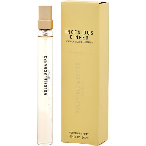 GOLDFIELD & BANKS INGENIOUS GINGER by Goldfield & Banks PERFUME CONTENTRATE TRAVEL SPRAY 0.34 OZ MINI