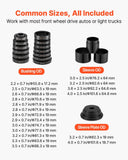 VEVOR Wheel Bearing Press Kit, 23 PCS FWD Bearing Puller Tools, for Front Wheel Drive Bearing Removal and Installation, Wheel Bearing Tool with Sliding Screw, Bushings, Sleeve Plates, Storage Case