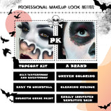 EELHOE Face t Kit, t Vampire Zombie Skull Face Makeup t