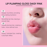 AMZ Hydrating Lip Gloss with Gentle Ingredients for Daily Moisturizing Care, Nourishing Dry Lips, Creating Glass Lip and Plump Lip Effects