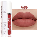 18 Color Optional Matte Velvet Lipstick Vivid Colour Non-Stick Cup Long Lasting Lip Glosses for Women Girl SK88