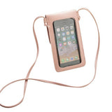Multi Mini Transparent Phone & Card Holder Crossbody Bag
