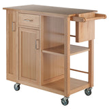 Douglas Utility Kitchen Cart; Natural