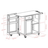 Douglas Utility Kitchen Cart; Natural
