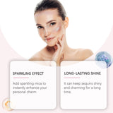 Jaysuing Glitter Gel, Prom Party Rave Stereoscopic Highlight Natural Shine Face Body Gel