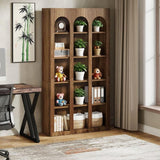 Contemporary Corner Bookshelf - Perfect Space-Optimizing Design for Apartment Living