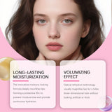 AMZ Hydrating Lip Gloss with Gentle Ingredients for Daily Moisturizing Care, Nourishing Dry Lips, Creating Glass Lip and Plump Lip Effects