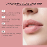 AMZ Hydrating Lip Gloss Lip Nourishing Lip Gloss Hydrating Water Light Glass Lip Care Lip Oil