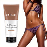 Sunbathing Natural Tanning Body Lotion Cream 222ml Quick Tan Long-lasting Color Moisturizing and Hydrating