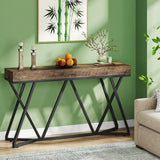 Versatile Console Table with Ample Storage - Ideal for Narrow Spaces & Modern Decor