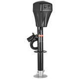 VEVOR Electric Trailer Jack, 5000 lbs, Heavy Duty RV Electric Power Tongue Jack with 7-pin Connector, Manual Crank Handle & Weatherproof Jack Cover, 10"-28.3" Lift, for Trailers, Campers & RVs, Black