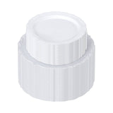 VEVOR Plastic Disposable Plates, 100 Pcs White Plastic Plates, Heavy Duty Plastic Plates with 50 Pcs 9.8 Inch Plastic Dinner Plates and 50 Pcs 7.5 Inch Plastic Dessert Plates, for Wedding and Party