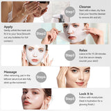 5 SHEETS/BOX Collagen Real Deep Face Masks Skincare Facial Masks for Women Skin Care Hydrating Firmness & Elasticity Support