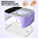 LimeGirl Cordless Nail Dryer for Gel Polish, UV LED Nail Lamp with Fast Curing UV Light & 4 Timer Settings, Portable Rechargeable Gel Lamp Nail Art Tool for Manicure Pedicure at Home & Salon