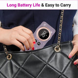 Portable Electric Nail Drill 35000RPM Nails Milling Cutter Wireless Pedicure Grinder Rechargeable Nail Drilling Machine (Silver)