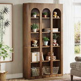 Contemporary Corner Bookshelf - Perfect Space-Optimizing Design for Apartment Living