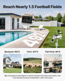 VEVOR 7-in-1 Wi-Fi Weather Station with APP, 7.5 in Display, Wireless Solar Powered Outdoor Sensor, with Pool Thermometer, Rain Gauge, Indoor Outdoor for Weather Forecast, Wind Speed, Pool Temperature