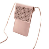 Multi Mini Transparent Phone & Card Holder Crossbody Bag