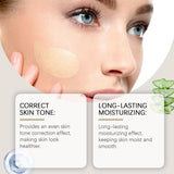 EELHOE Moisturizing Liquid Foundation Easily Creates A Natural Skin Tone Concealer Moisturizing And Long-Lasting Long-Lasting Makeup Foundation