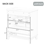 30\" Bathroom Vanity with Sink Combo, Multi-functional Bathroom Cabinet with Doors and Drawer, Solid Frame and MDF Board