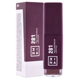 The Longwear Lipstick - 281 Aubergine by 3INA for Women - 0.20 oz Lipstick