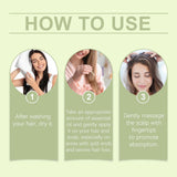Hoegoa Rosemary Hair Care Essential Oil repairs damaged hair, nourishes scalp, strengthens hair and improves split ends
