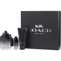 COACH FOR MEN by Coach EDT SPRAY 3.3 OZ & ALL OVER SHOWER GEL 3.3 OZ & EDT SPRAY MINI 0.5 OZ