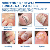 Ximonth Nighttime Renewal Fungal Nail Patches, And Thickening Gray Nail Insert Soft Nail Care Patch