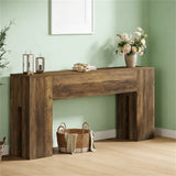 Premium Solid Wood Entryway Table - Durable Foyer Console for Modern Homes