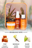 3pcs Set SOLO EN Body&Hair Fragrance Mist Perfume&Bubble Bath&Body Butter Travel Box for Men And Women, 4 Different Flavor Gift Box, Dating, Long-lasting Scent