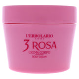 Body Cream - 3 Rosa by LErbolario for Women - 6.7 oz Body Cream