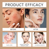Eelhope(ivory white colour) Concealer Bb Cream Series Oil Control Lightweight Concealer Brightening Skin Daily Lazy Skin Bb Cream