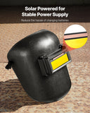 VEVOR Auto Darkening Welding Lens 4.25" x 2", Shade 10 True Color Welding Lens with Dual Arc Sensors & Gold Coating, Compatible with Most Welding Helmets for TIG, MIG, MMA, ARC Applications