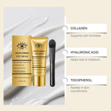 AMZ Radiant Nourishing Eye Cream Daily Gentle Moisturizing Eye Skin Hydrating and Locking Moisture Elastic and Tender Eye Massage Care Cream