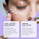 West&Month Eye Cream, Moisturizing And Moisturizing Skin Around The Eyes To Reduce Fine Lines Gentle Repair Massage Eye Cream
