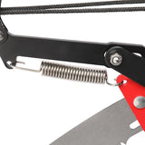 26ft Manual Pole Saw, Lightweight Tree Trimmers Long Handle Pruner Set, Sharp Steel Blade and Scissors Pole Saw for Trimming Palm, Pear Tree, Fir Tree, Other High Trees and Shrubs