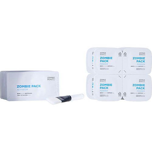 Skin1004 by Skin1004 Zombie Pack & Activator Kit- Activator Serum 8x3.5ml + Powder 8x2g + Mini Brush --16pcs+Brush