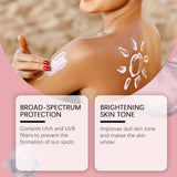 HANCHOBIT Moisturizing and Brightening Protective Cream - Daily Moisturizing, UV Isolation Protection, Moisturizing and Nourishing Cream