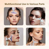 Facial Massager Neck Facial Beauty Device 3 Color EMS Microcurrent Skin Rejuvenation Massagers Lifting Tighten Skin Care Tool Anti Wrinkle Double Chin Remover