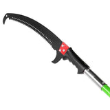26ft Manual Pole Saw, Lightweight Tree Trimmers Long Handle Pruner Set, Sharp Steel Blade and Scissors Pole Saw for Trimming Palm, Pear Tree, Fir Tree, Other High Trees and Shrubs