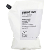 AG HAIR CARE by AG Hair Care STERLING SILVER TONING SHAMPOO (NEW PACKAGING) 33.8 OZ