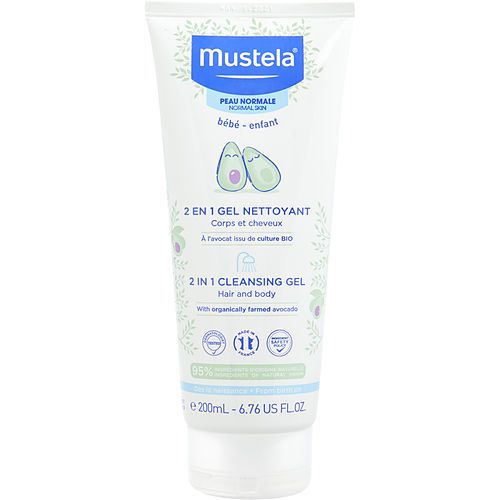 Mustela by Mustela 2 In 1 Body & Hair Cleansing gel - For Normal Skin --200ml/6.7oz