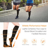 Unisex Copper Compression Socks for Support & Recovery