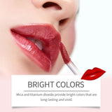 Eelhope Lip Glaze, Moisturizing And Hydrating, Easy To Color, Not Easy To Stick Cup Long-Lasting Portable Lipstick Glaze