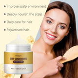 Hoegoa Hydrating Repair Mask Nourishing Moisturizing Smooth Repair Hydrating Soft Fluffy Hair Care Essence
