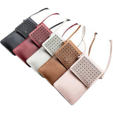 Multi Mini Transparent Phone & Card Holder Crossbody Bag