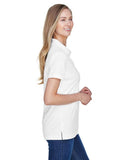 CrownLux Performance™ Ladies' Plaited Polo - GRAPHITE - XS