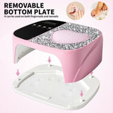 LimeGirl Cordless Nail Dryer for Gel Polish, UV LED Nail Lamp with Fast Curing UV Light & 4 Timer Settings, Portable Rechargeable Gel Lamp Nail Art Tool for Manicure Pedicure at Home & Salon
