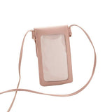 Multi Mini Transparent Phone & Card Holder Crossbody Bag