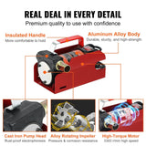 VEVOR Diesel Fuel Transfer Pump Kit 12V 10 GPM DC with Automatic Shut-off Nozzle Hose, Portable Electric Self-Priming Fuel Transfer Extractor Pump Kit for Diesel, Kerosene, Machine, Transformer Oil
